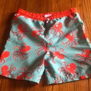 Mini Boden swim trucks 7-8 boys